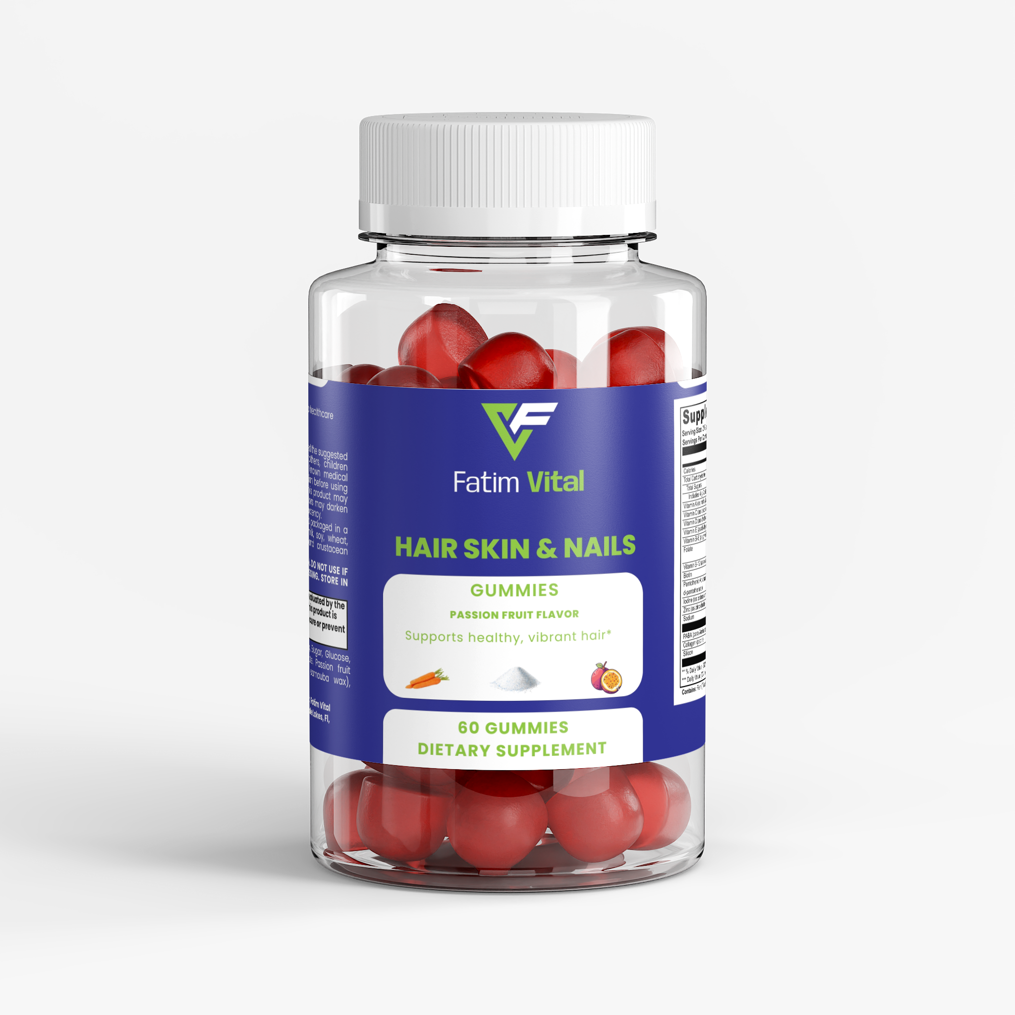 Hair, Skin & Nails Gummies – Strength, Growth & Confidence